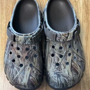 Camo Crocs Men’s size 10